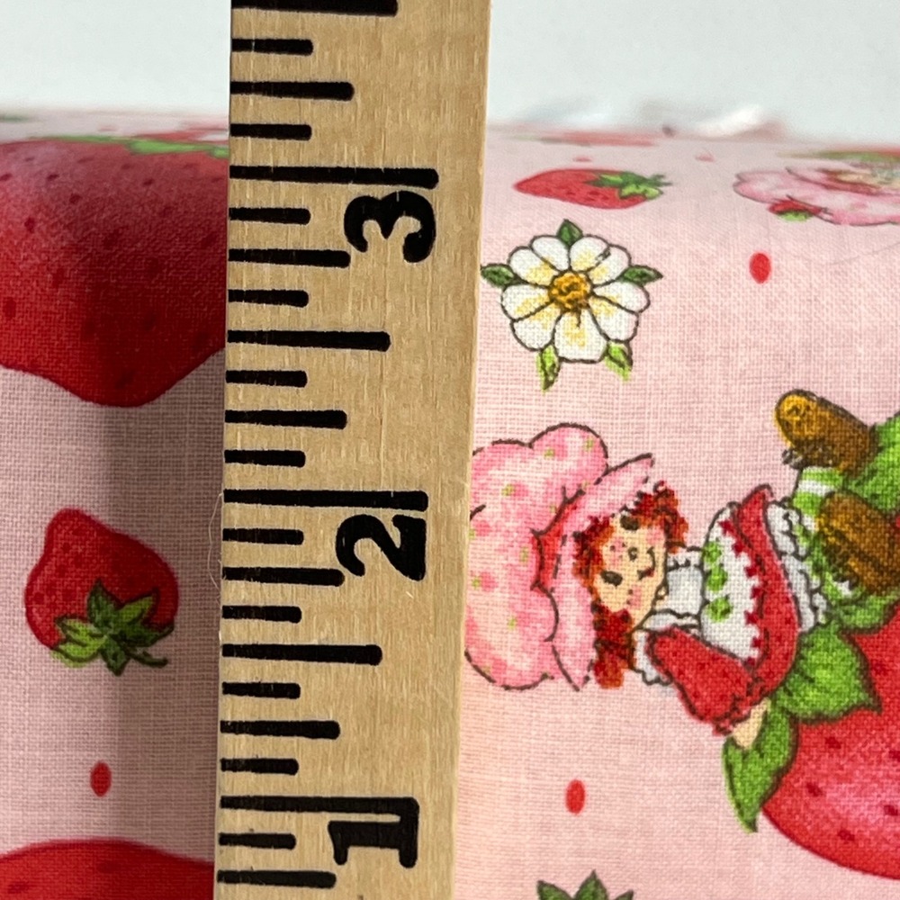 Handmade Strawberry Shortcake Fabric Photo Album 3-Ring Binder Eyelet Lace Pink - Picture 13 of 13